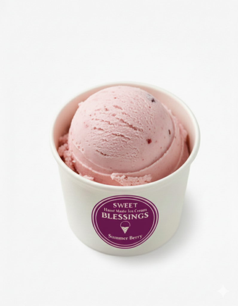 Summer Berries Ice Cream